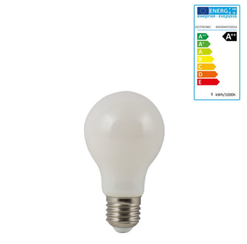 Extralux Lamp Led 6 watt - E27 2700K - 600lm - wit