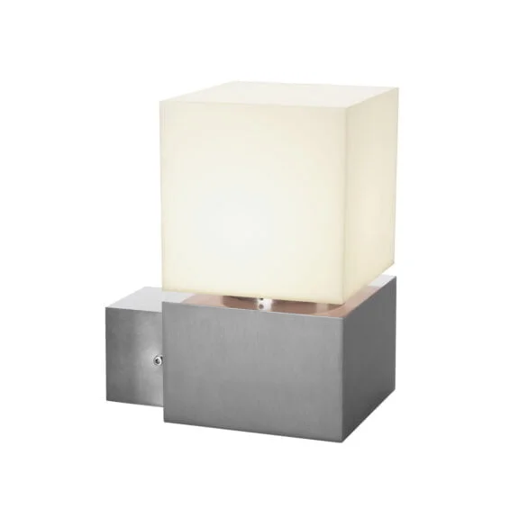 SQUARE WALL alu geborsteld 1xE27 - Afbeelding 3