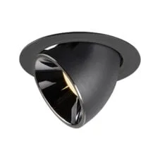 NUMINOS GIMBLE XL zwart/chroom 1xLED 3000K 55°