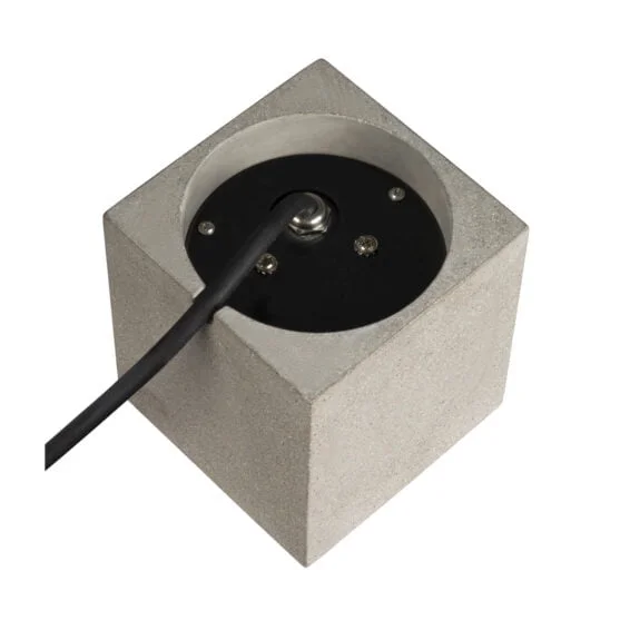 CONCRETO FL rechthoekig grijs 1xGU10 - Afbeelding 4