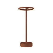 VINOLINA ONE tafel accu roest 1xLED 2700K TOUCH