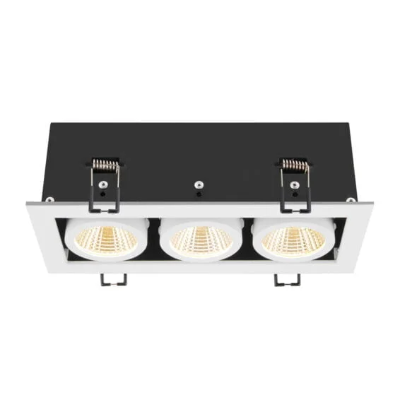 KADUX triple vierkant wit 3xLED 3000K - Afbeelding 5