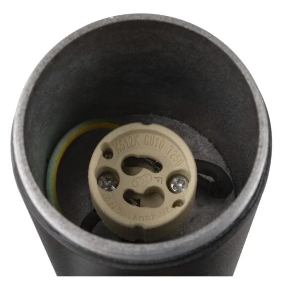 S-TUBE wand rond zwart 1xGU10 - Afbeelding 10